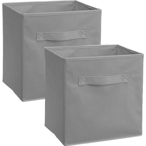 Aufbewahrungsbox mit offenem Deckel, Wohnzimmerschublade, faltbare Aufbewahrung für Kleidung und andere Gegenstände, dicke Aufbewahrungsbox für Kleidung (Amazon) (1/5)