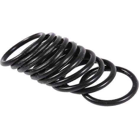 Lot de 10 joints toriques noirs en NBR, diamètre extérieur 40 mm, section transversale 4 mm, dimensions métriques, pour autoroute. (1/5)