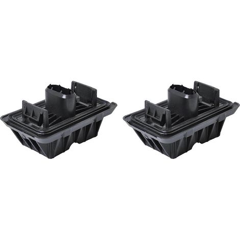 Lot de 2 supports de cric en caoutchouc souple pour voiture 51717065919, compatibles avec les BMW E60 et E61, et notamment les BMW Série 5 E60/61/X3. (1/5)