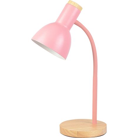 Lampe de chevet LED 5W simple, orientable à 360°, protection des yeux, prise européenne. (1/5)
