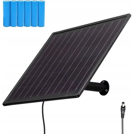PANNELLO SOLARE CARICABATTERIE DA 25 W PER FOTOCAMERE DA 12 V 2.1/5.5 mm