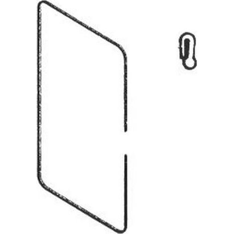 GUARNIZIONE PORTA FORNO ADATTA A SMEG LUNGA MM 1215 VETRO INTERNO     21.01