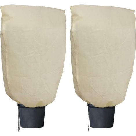 Housse D'hivernage,Housse de Protection pour Plantes,Voile d'hivernage - 180 x 120 cm×2 (1/5)