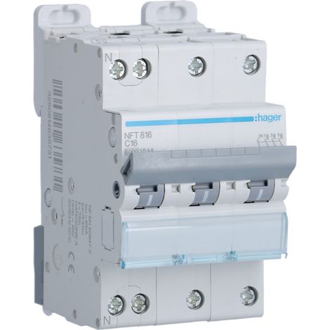 Interruttore Hager NFT816 16 ampere 6 kiloampere (1/5)