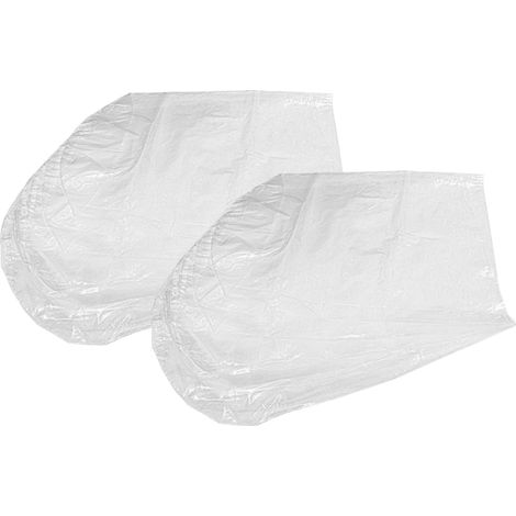 vhbw 10x bolsa compatible con Dustcontrol DC 1800H Asbest, DC 1800 XL aspiradora - polietileno, 70 cm x 36 cm, transparente (1/4)