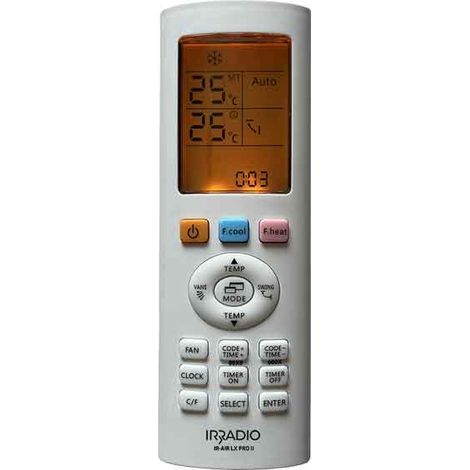 TELECOMANDO UNIVERSALE PER CONDIZIONATORI 'IR-AIR LX PRO II'