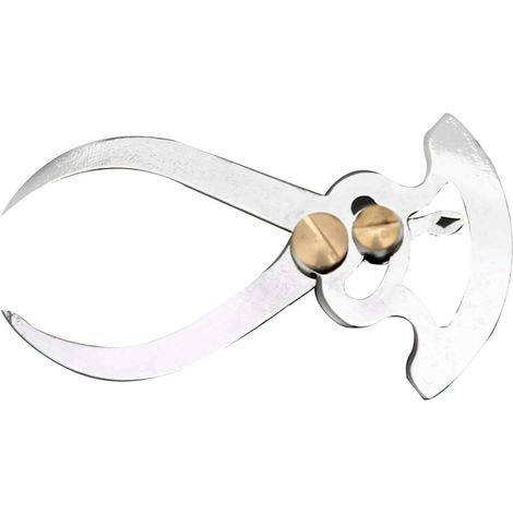 Étrier De - 1 Pièce - Acier Inoxydable - Mesure Diamètre Intérieur Et Extérieur - Pour Travail Du Bois Et Métal (1/5)