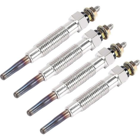 Lot de 4 bougies de préchauffage pour Mitsubishi Shogun Pajero 2.8 4M40T 4M40 - Diesel GP5501 (1/4)