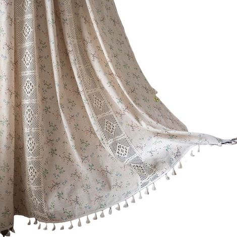 Cortinas, visillos, cortinas orquídea, cortinas de cocina estampadas con empalme hueco