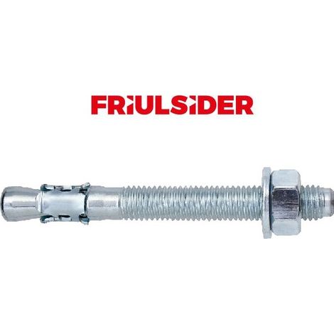 FRIULSIDER FM-753 TASSELLI TASSELLO ANCORANTE PESANTE PASSANTE ASSEMBLATO ZINCAT - M8x115/55