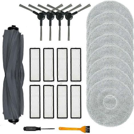 Hauptseitenbürste, Reinigungstuch und HEPA-Filter für den Dreame L10s Pro Gen 2 Saugroboter (1/5)