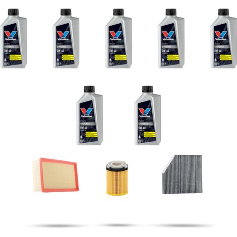 Kit tagliando 3 FILTRI e 7L OLIO compatibile con Mercedes Classe E (W213,S213,A213) E300 180kw Dal 2016 (1/5)