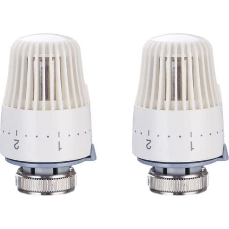 Zubehör für Heizgeräte, Thermostatkopf M30 x 1,5, Heizkörper-Nullstellungsventil, Heizung, Frostschutz, Heizzubehör (2 Stück) (1/5)