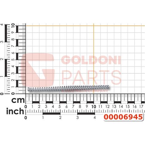 KONISCHE PROPELLERFEDER ORIGINAL GOLDONI 00006945