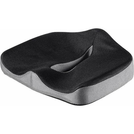 (noir/gris) Coussin De Sige De Forme Ergonomique Anneau De Sige En Forme De O Beignet De Sige En Mousse Avec Fonction Mmoire (1/5)