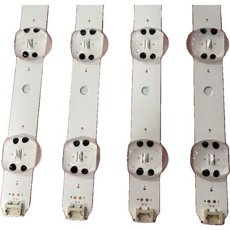 LED-Hintergrundbeleuchtungsstreifen, 713 mm Länge, 9 LEDs pro Streifen, 6V Spannung, Kompatibel mit TV-Modellen 65UM7100PLB, 65UK6090PUA (1/5)
