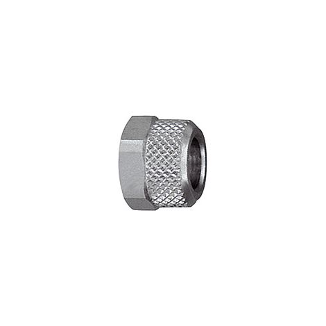 Riegler Überwurfmutter, M7x0,75, für Schlauch 5/3 mm, SW 8, MS vern.