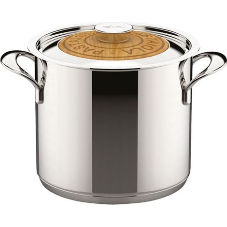 marmite pastaiola 20 cm / 5.4 l - emozione - lagostina