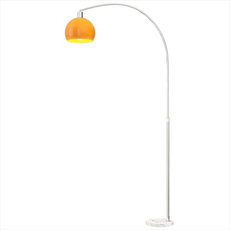 Lampe de table Lampadaire sur pied 26 x 90 x 180 cm orange (1/5)