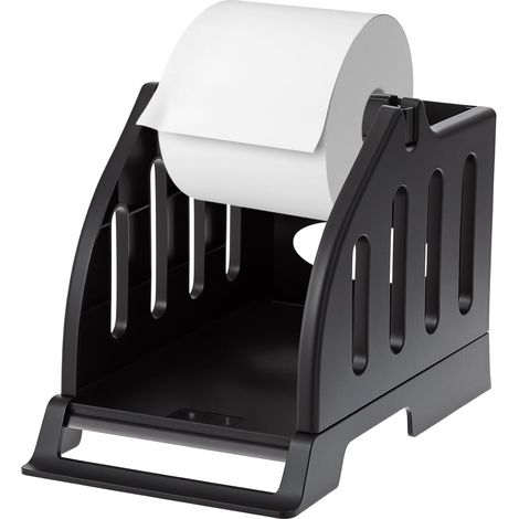 Porte étiquette pour étiquettes en Rouleau, pour imprimante d'étiquettes Thermique de Bureau, Noir (1/5)