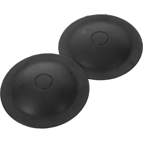 2pièces Cache-écrous Amortisseur Plastique pour Voiture Protection Anti-poussière et Rayures Capuchons Robustes Résistants aux Intempéries Installation Rapide Lot (1/5)