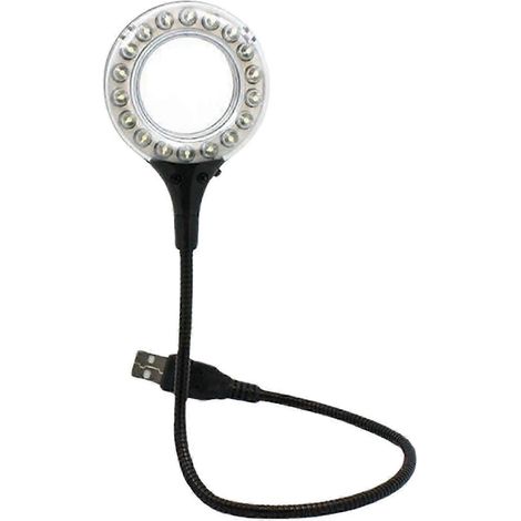 Mini veilleuse LED, pliable, flexible et portable, lampe USB pour ordinateur portable, lampe de lecture pour clavier d'ordinateur portable (1/5)