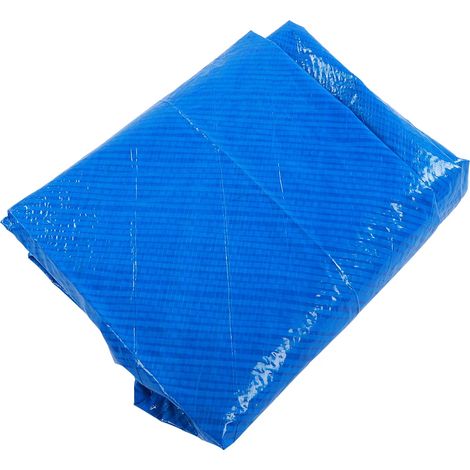 Bâche de piscine ronde en PE imperméable et anti-pluie/poussière, accessoires de protection, diamètre 210 cm (1/5)