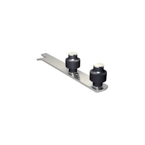 Guida di tenuta orizzontale regolabile 1092 MANTION SA - 2 olive in zytel - Ø 45 mm - 1092