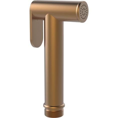 Bidet de douche, rond, cuivre mat