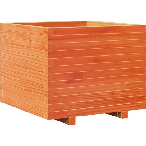 Maison Exclusive - Fioriera Giardino Marrone Cera 60x60x49,5cm Legno Massello Pino