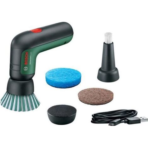 Bosch – Brosse électrique sans-fil UniversalBrush 3,6V – Nettoyage efficace carrelages et surfaces délicates – Livrée dans sa boîte en carton (1/5)