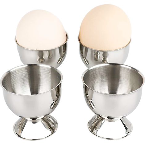 Mini verre à vin en acier inoxydable, porte-œufs, coquetier, plateau à œufs, support à œufs, mini verre à vin blanc de 40 ml (1/5)