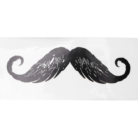Lot moustache et barbe autocollants protection peau kit épilation nez adhésif homme femme (1/5)