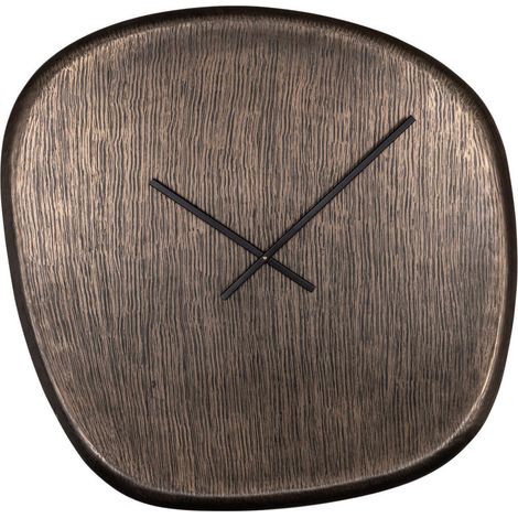 Horloge murale bronze au relief subtil - bronze (1/4)