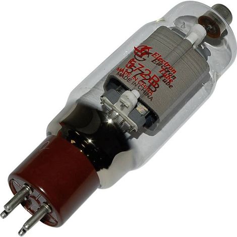 BTB Vertrieb 572 B Tube électronique Triode de puissance 2400 V 250 mA Nombre de pôles: 4 Culot: UX-4 Contenu 1 pc(s) Q34171 (1/2)