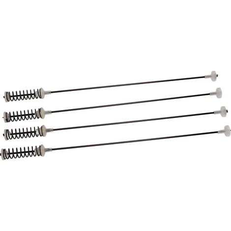 4 barres de suspension pour lave-linge, réduisant le bruit et offrant un support stable. (1/5)