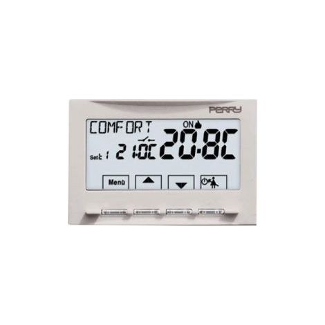 Perry Crono Termostato Settimanale a Batterie Serie NEXT - 1CRCDS29