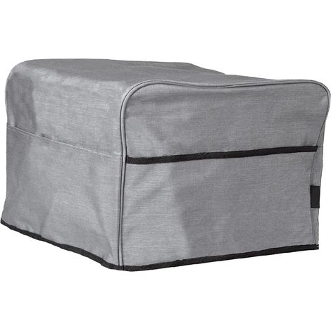 Housse Anti-poussière Pour Petit Appareil Air Fryer Appliance Cover Pour Air Fryer Appliance Large Gris