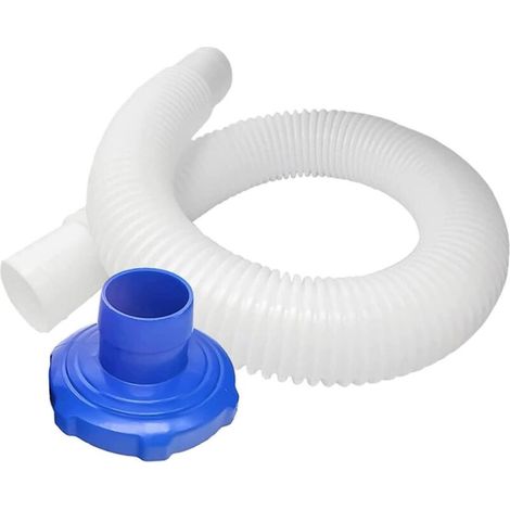 25016 Above Ground Pool Skimmer Hose and Adapter B Set Replacement for Intex Swimming Pool Accessories Wall Mount Surface Skimmer Pump Transfer Hose & 11238 Hose Adapter (1/5)