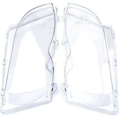 SUNXURY, 2 piezas de cubierta de lente transparente para faros delanteros de coche, para Serie 3 E46 01-05 Facelift 63126924043 63126924044 (1/5)