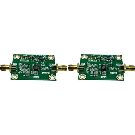 L'amplificateur d'impulsions à courant élevé AD8009 1 GHz 5500 V/µs à faible distorsion convient à l'amplification par rétroaction de courant du module RF 2X. (1/3)