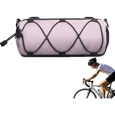 Sacoche de vélo, sacoche de guidon étanche avec commande tactile, pour le cyclotourisme et le VTT, et - violet (1/5)