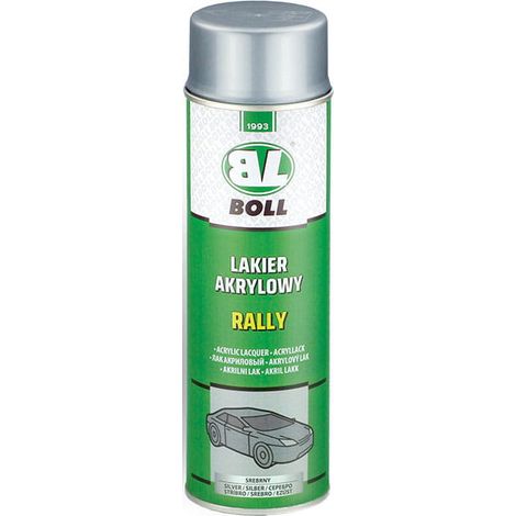 Spray acrílico de rally Boll plateado