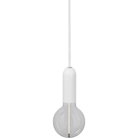 OSRAM Suspension Vintage 1906® ROUND E27, blanche, max. 25 W (LED 15 W), culot E27, rosace ronde, suspension d'intérieur, à combiner avec des lampes 1906 Vintage, à combiner avec des lampes intelligen (1/5)