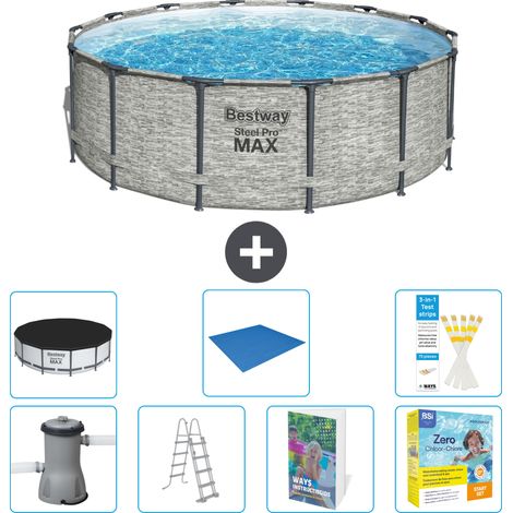 Bestway Steel Pro MAX Rund - 427x122 cm - 8-teilig S546