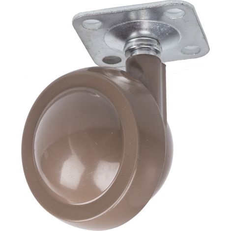Roulettes industrielles Pivotante RS PRO, Diam 50mm, 50kg ( Prix pour Paquet de 2 )