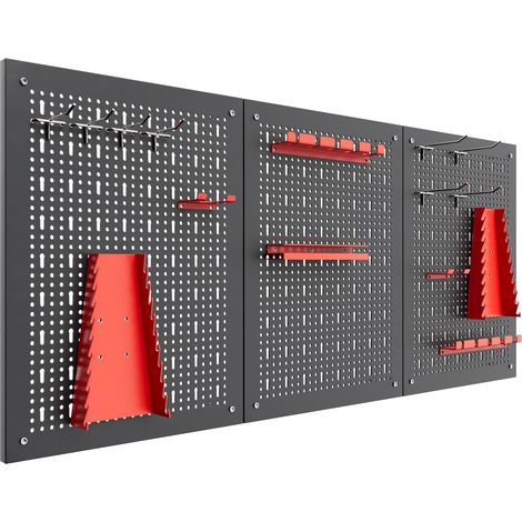Planner - Organizador de herramientas para pared, pegboard garaje y taller