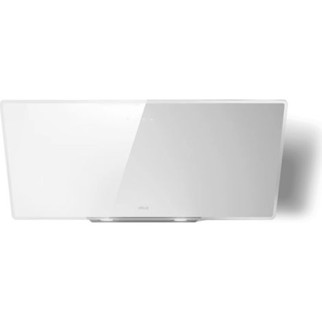 Elica – Hotte décorative murale 90 cm – Verre blanc – Extraction 650 m3/h – Classe A – Éclairage LED – Niveau sonore 64 dB (1/4)