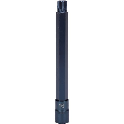 Jeu de douilles de tournevis 12 pans 1/2 en acier allié bleui, outil de clé rapide 1/2x200xM16