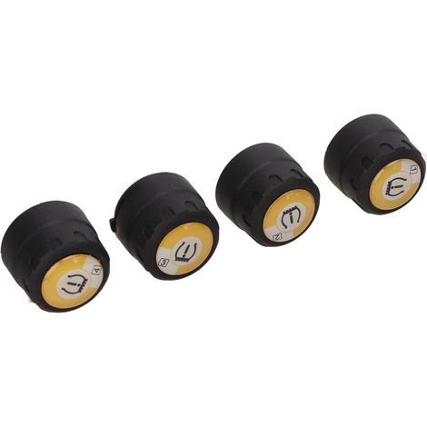 Stück TPMS Bluetooth-Reifendrucksensoren IP67 wasserdicht Echtzeit-Anzeige auf der Smartphone-App für Autos (1/5)
